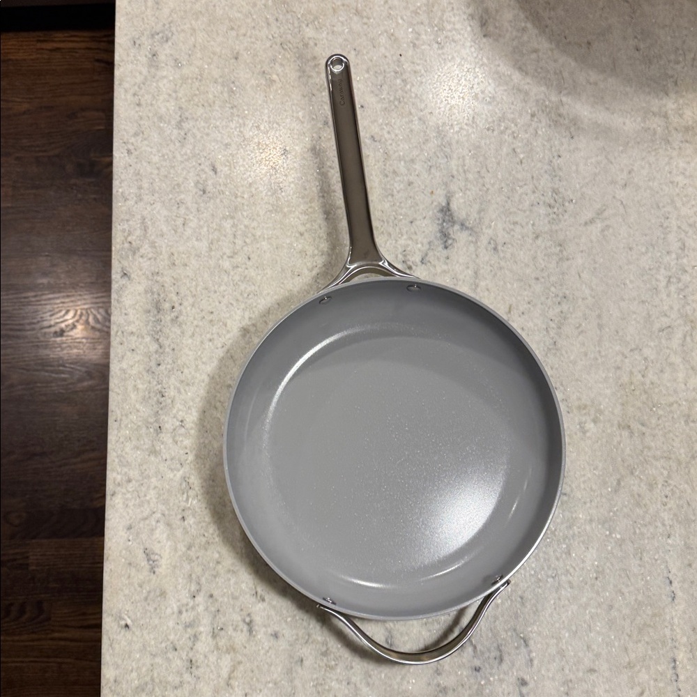Caraway nonstick ceramic sauté pan. 4.5 QT LID NOT INCLUDED - NO BOX. NEVER USED
